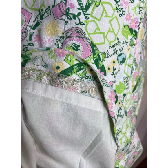 Lilly Pulitzer Originals Collection Worth Shift Dress Queen Of Green size 10 RAR - Picture 6 of 7